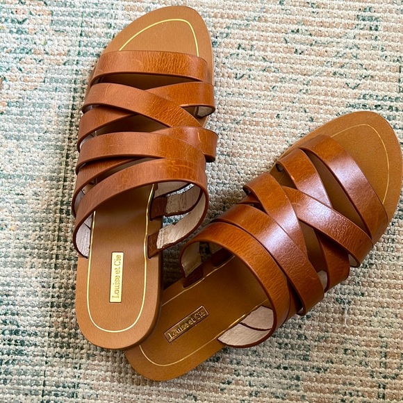 Louise et Cie Shoes - Louise et Cie Leather Slides 37.5